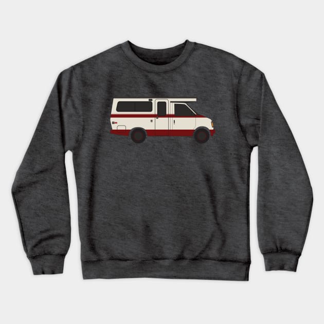 astro camper Crewneck Sweatshirt by LeapDaze